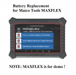 Battery Replacement for Matco Tools MAXFLEX Scanner MDMAXFLEX